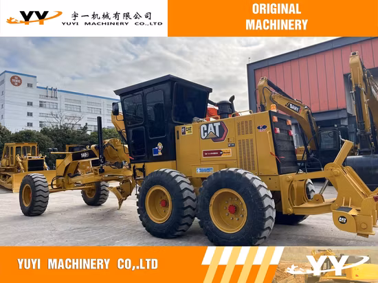 Secondhand Construction Machinery Cat 140h Used Caterpillar Motor Grader 140h