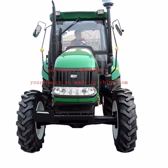 Tip Quality Dq1004 100HP 4WD Wheel Agricultural Farm Tractor China Tractor