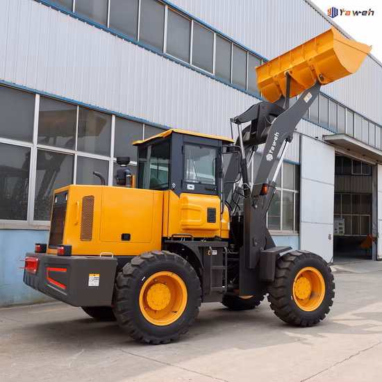 Low Price Front End Wheel Loader China Factory Hot Sale 3ton 1.8 M3 Small Wheel Loader for Farm