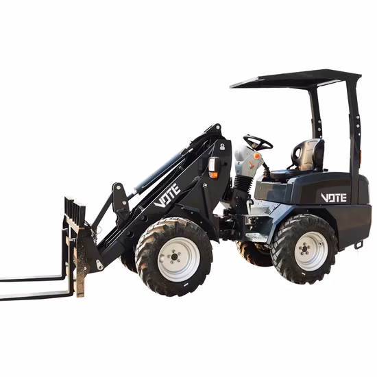 CE 1.6/ 1.8/2 Tons Farm Small Mini Wheel Loader with Optional Euro 5 Engine