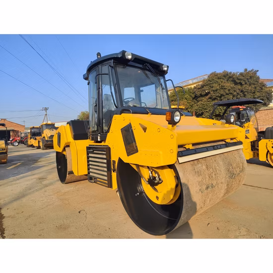 Liugong 12 Tons Single Drum Vibratory Road Rollers with Cummins Engine