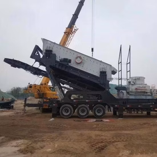 Mobile Crushing and Screening Equipment with Good Service
