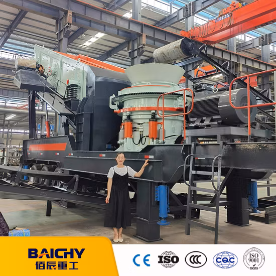 Mobile Crushing Machine Station/Equipment